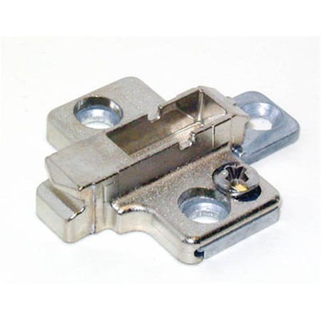 Hd Blum 18 mm. Die Cast Screw On Frameless Clip Mounting Plates B175H919.22